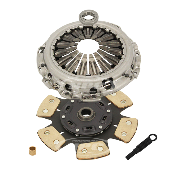 NPC Heavy Duty Ceramic Button Kit (suit factory or NPC flywheel) - Nissan Skyline 1989-1998