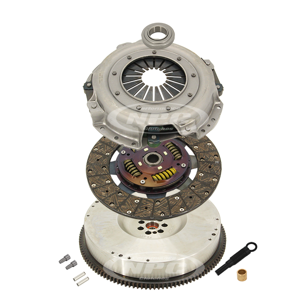 NPC Heavy Duty Organic Clutch & Flywheel Package - Nissan Patrol 2000-2004