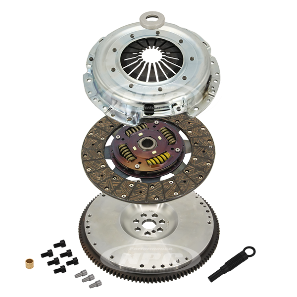 NPC Super Heavy Duty Organic Clutch & Flywheel Package (Viper Upgrade including Heavy Weight 19kg Flywheel) - Nissan Patrol 1999-2007