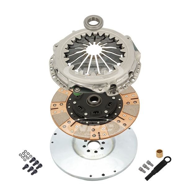 NPC Super Heavy Duty Cushion Button Clutch & Flywheel Package - Nissan Silvia 1988-1990