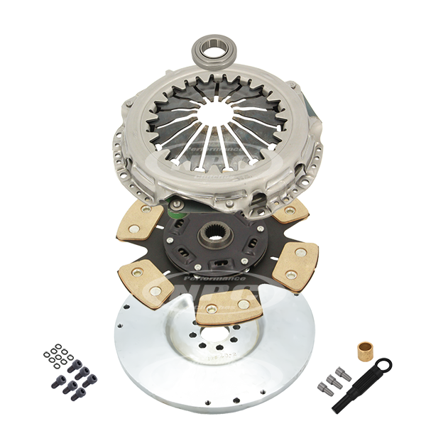 NPC Super Heavy Duty Button Clutch & Flywheel Package - Nissan 180SX 1988-1990