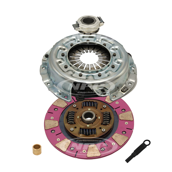 NPC Heavy Duty Organic Cushion Button Clutch Kit (suits factory flywheel) - Nissan Pulsar GTI-R 1990-1995