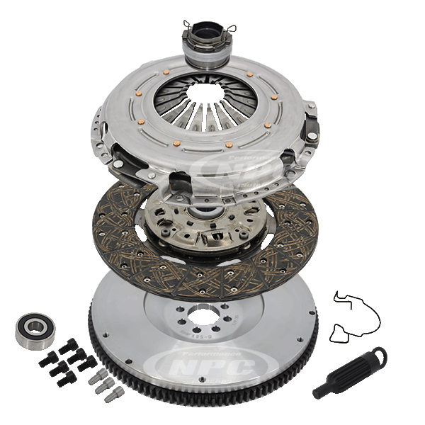 NPC Super Heavy Duty Organic 1300 Clutch & Flywheel Package - Toyota Landcruiser 2000-2007