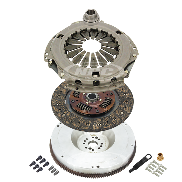 NPC Super Heavy Duty Organic Clutch & Flywheel Package - Holden Commodore 1997-2004