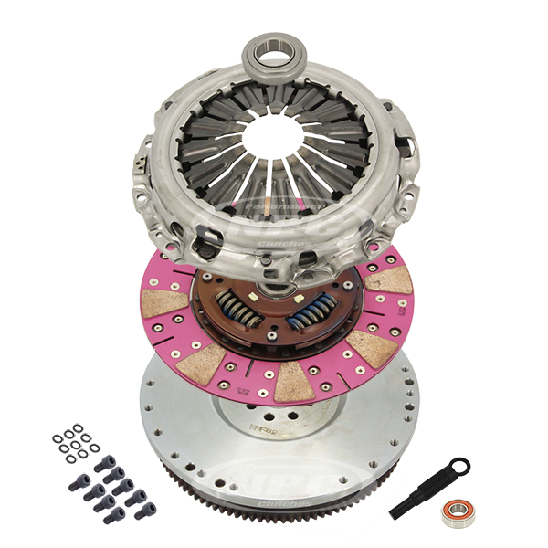 NPC Heavy Duty Cushion Button Clutch & Flywheel Package - Nissan Silvia 1999-2002