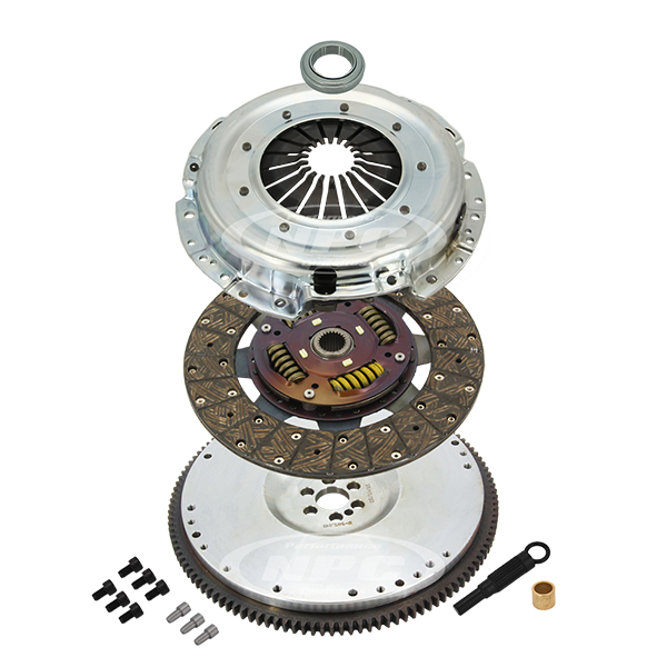 NPC (Viper) Super Heavy Duty Organic Clutch & Flywheel Package (Standard Weight 15kg Flywheel) - Nissan Patrol 2001-2012
