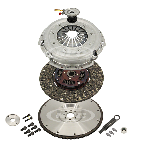 NPC Super Heavy Duty Organic Clutch & Flywheel Package - Ford Falcon 2002-2008