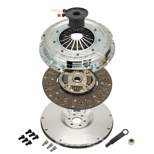 NPC Super Heavy Duty Organic Clutch & Flywheel Package (firm pedal feel) - Ford Falcon 2002-2008 (BA-BF 4.0L BARRA TURBO 6 SPEED)