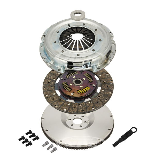 NPC Super Heavy Duty Organic Clutch & Flywheel Package - Conversions Barra Patrol (Dellows & CRS conversion using BA, BF, FG non-turbo / BA,...)