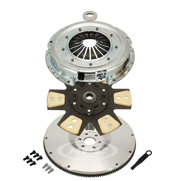 NPC Super Heavy Duty Button Clutch & Flywheel Package - Conversions Barra Patrol (Dellows & CRS conversion using BA, BF, FG non-turbo / BA,...)