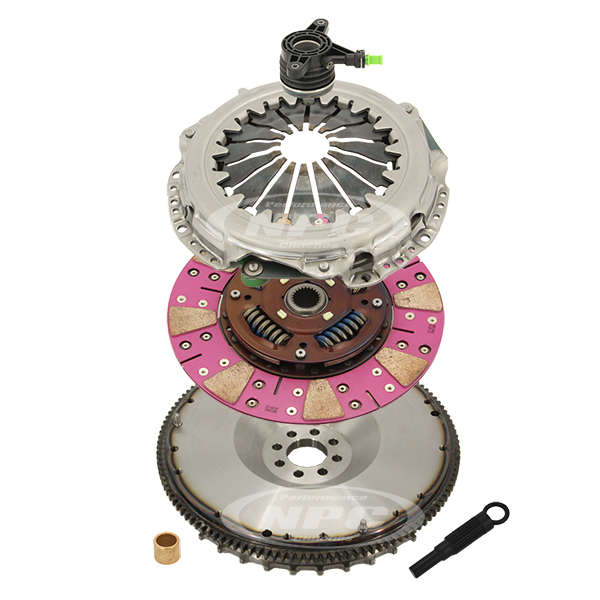 NPC Super Heavy Duty Cushion Button Clutch & Flywheel Package - Nissan 350Z +1 more 2007-Current