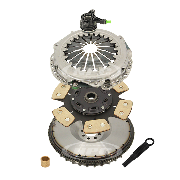 NPC Super Heavy Duty Button Clutch & Flywheel Package - Nissan 350Z +1 more 2007-Current
