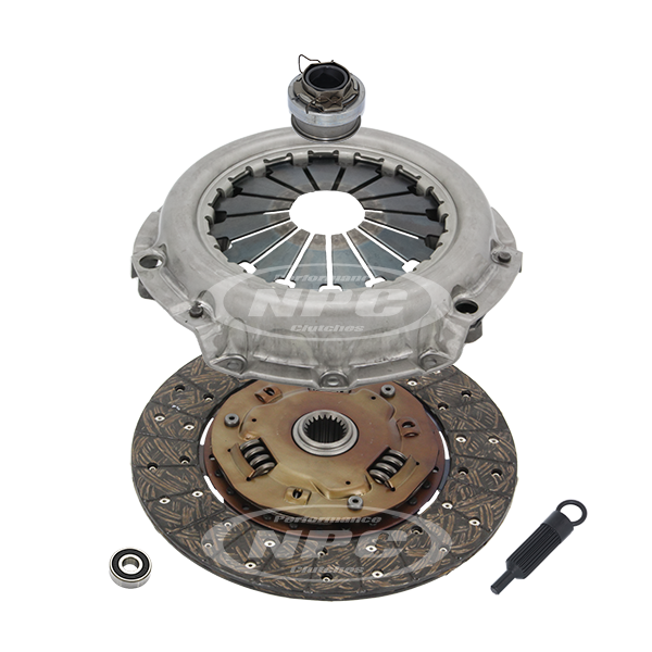 NPC Heavy Duty Organic Clutch Kit (Suits factory flywheel) - Toyota Prado 2003-2009