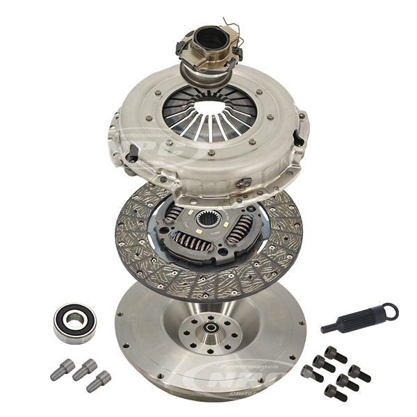 NPC Super Heavy Duty Organic Clutch & Flywheel Package - Toyota Hilux 2005-2011