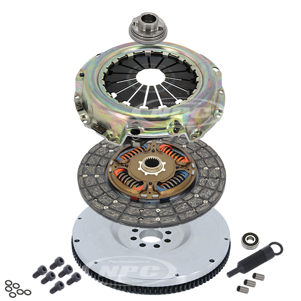 NPC Super Heavy Duty Organic Clutch & Flywheel Package - Toyota Hilux 2000-2015