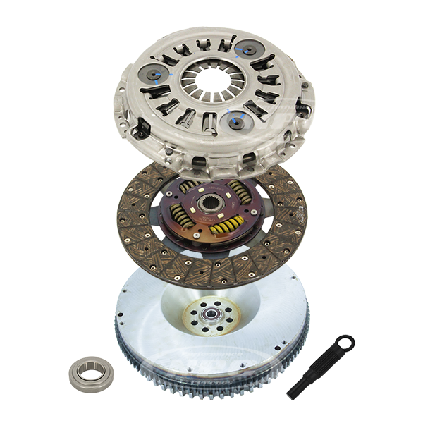 NPC Super Heavy Duty Organic Clutch & Flywheel Package - Nissan Navara 2010-2015