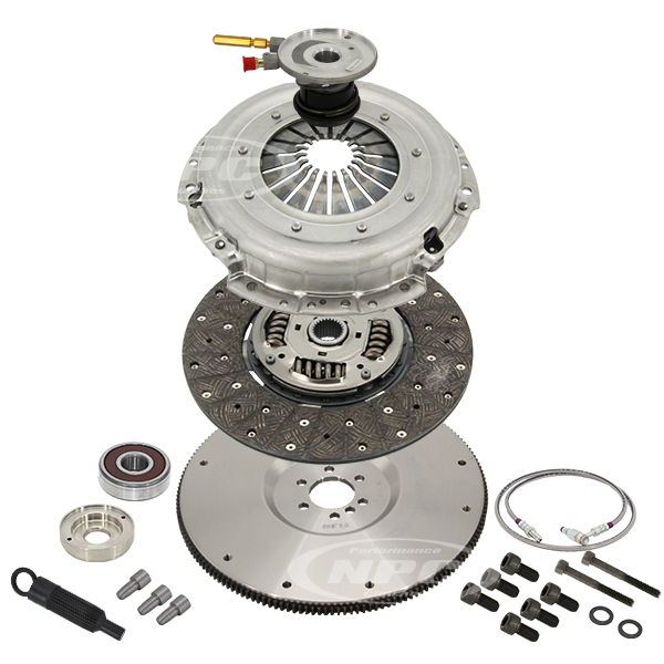 NPC Super Heavy Duty Organic Clutch & Flywheel Package (light pedal feel) - Holden Commodore 2006-2013