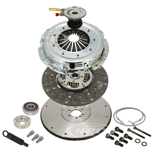 NPC Super Heavy Duty Organic Clutch & Flywheel Package (firm pedal feel) - Holden Commodore 2006-2013