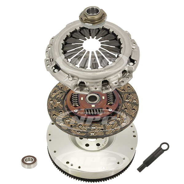 NPC Super Heavy Duty Organic Clutch & Flywheel Kit - Mitsubishi Triton 2008-2015