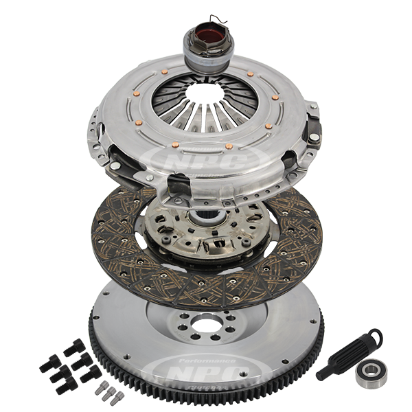 NPC Super Heavy Duty Organic 1300 Clutch & Flywheel kit - Toyota Landcruiser 2007-Current