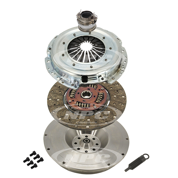 NPC Super Heavy Duty Organic Clutch & Flywheel kit - Toyota Landcruiser 2014-2015