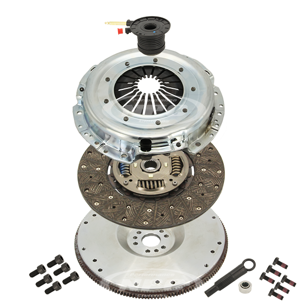 NPC Super Heavy Duty Organic Clutch & Flywheel Package (firm pedal feel) - Ford Falcon 2008-2016