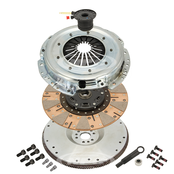 NPC Super Heavy Duty Cushion Button Clutch & Flywheel Package - Ford Falcon 2008-2016