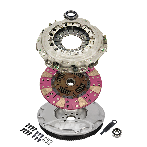 NPC Super Heavy Duty Cushion Button Clutch & Flywheel Package - Toyota 2JZ Supra 1993-2002