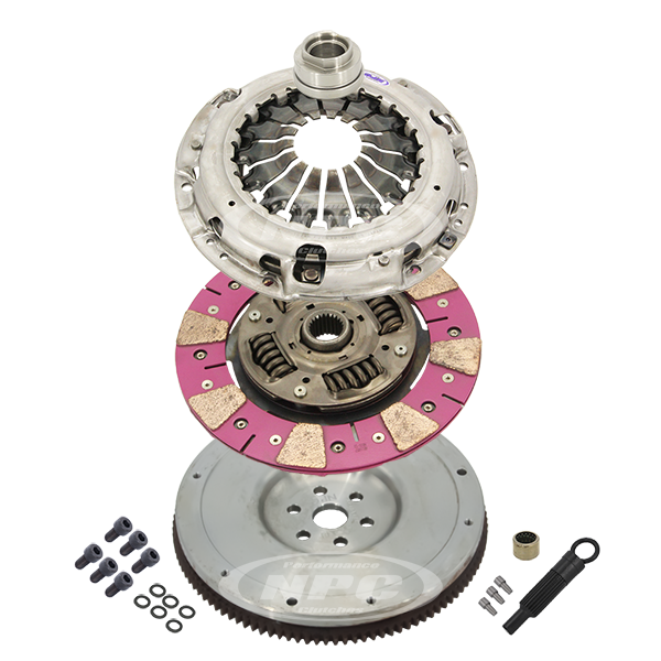 NPC Super Heavy Duty Cushion Button Clutch & Flywheel Package - Mazda Mazda 3 MPS +1 more 2005-2014