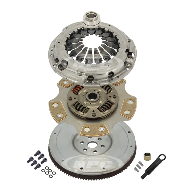 NPC Super Heavy Duty Button Clutch & Flywheel Package - Mazda Mazda 3 MPS +1 more 2005-2014