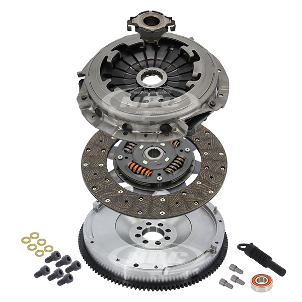 NPC Dual Diaphragm Organic Clutch Kit with Flywheel - Holden Colorado 2008-2012