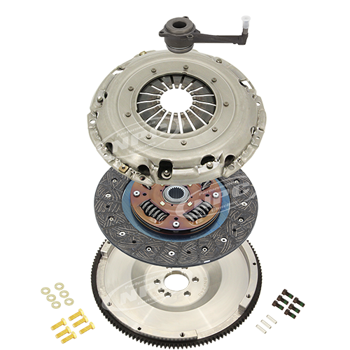 NPC Extra Heavy Duty Organic Clutch & Flywheel Package (Factory Pedal Feel) - Skoda Octavia 2004-2008