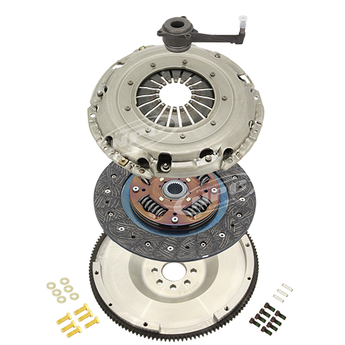 NPC Extra Heavy Duty Organic Clutch & Flywheel Package (Factory Pedal Feel) - Skoda Octavia +1 more 2008-2019
