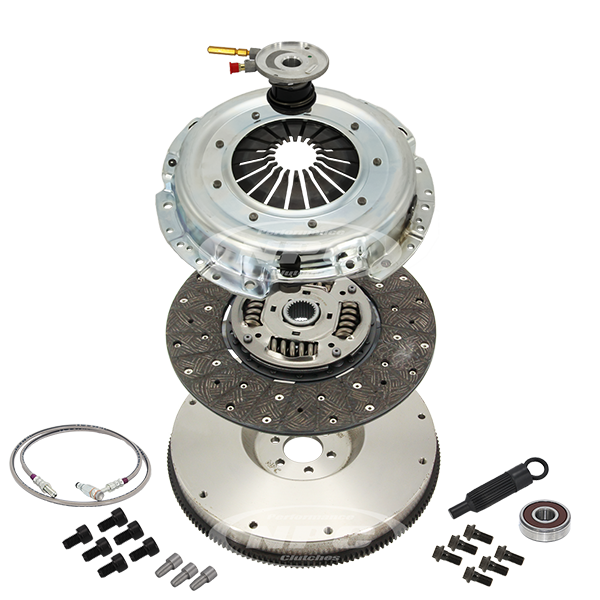 NPC Super Heavy Duty Organic Clutch & Flywheel Package (light pedal feel) - Holden Commodore 2010-2017