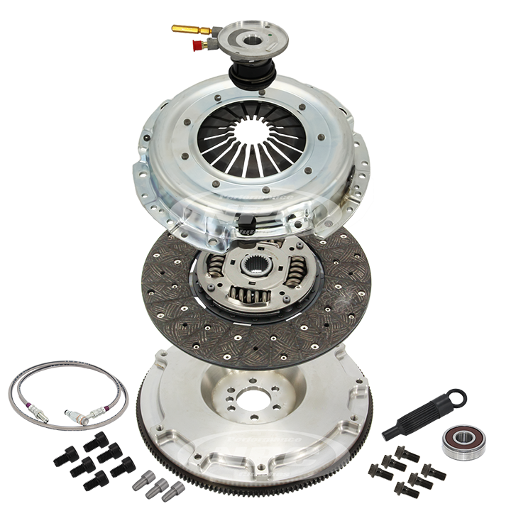 NPC Super Heavy Duty Organic Clutch & Lightweight Flywheel Package (light pedal feel) - Holden Commodore 2010-2017