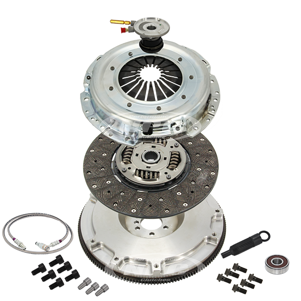 NPC Super Heavy Duty Organic Clutch & Lightweight Flywheel Package (firm pedal feel) - Holden Commodore 2010-2017
