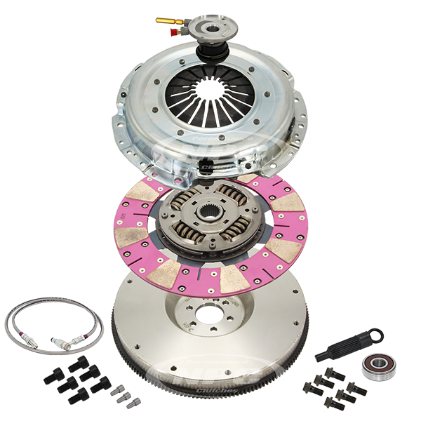 NPC Super Heavy Duty Cushion Button Clutch & Flywheel Package (firm pedal feel) - Holden Commodore 2010-2017