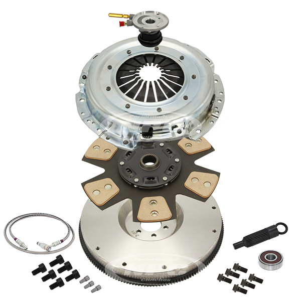 NPC Super Heavy Duty Button Clutch & Flywheel Package (firm pedal feel) - Holden Commodore 2010-2017
