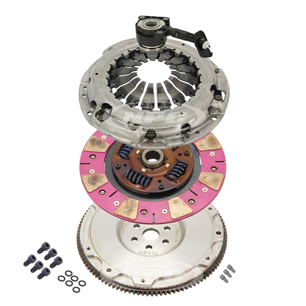 NPC Super Heavy Duty Cushion Button Clutch & Flywheel Package - Ford Focus 2012-2019