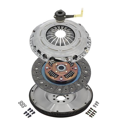 NPC Super Heavy Duty Organic Clutch and Flywheel Package (Light Pedal) - Volkswagen Polo 2015-2017