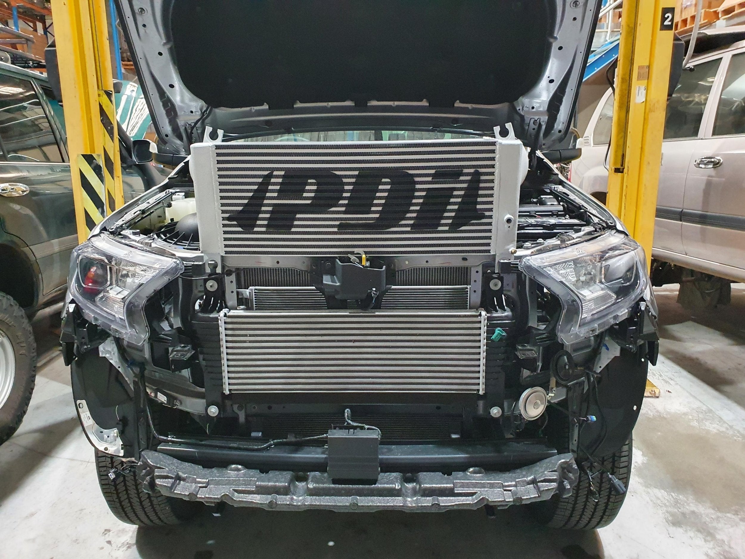 PDI+Ford+Ranger+Front+mount+Intercooler+Kit_PDI+cooler+vs+std+cooler
