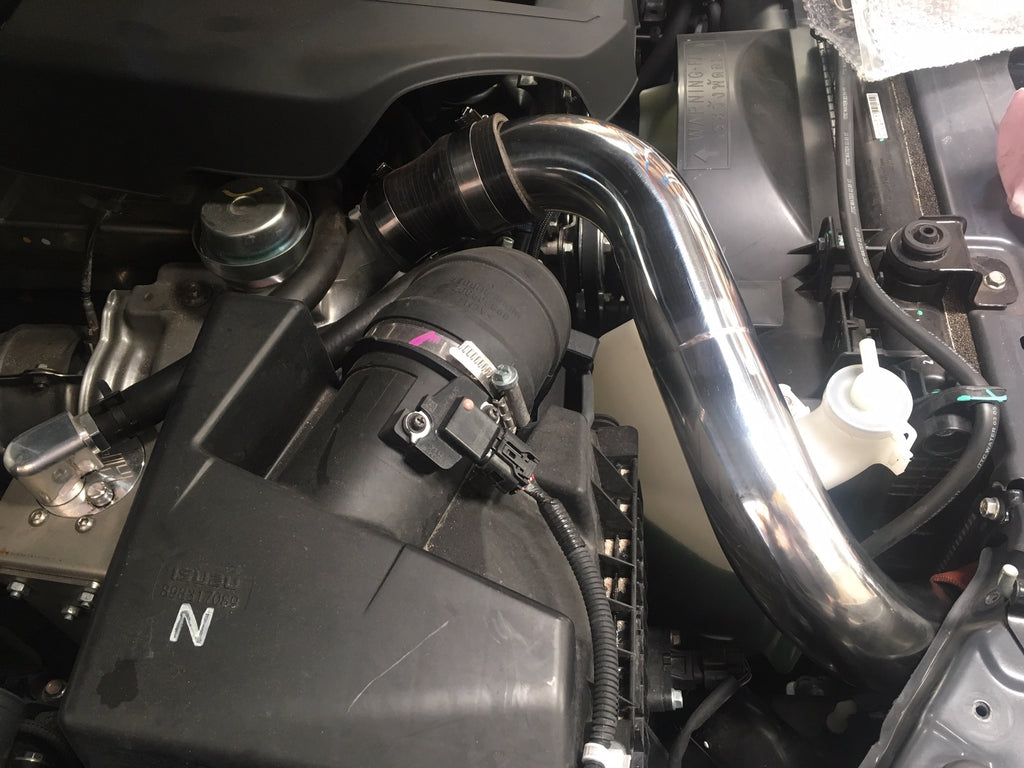 PDI+Isuzu+DMax+Front+mount+intercooler+Pipe+Turbo+side