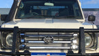 PDI+Landcruiser+HDJ79+Front+Mount+intercooler+kit+installed+front