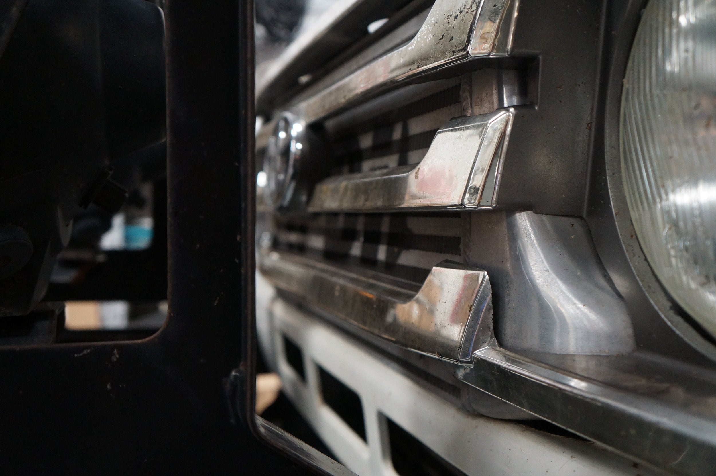 PDI+Landcruiser+HDJ79+Front+mount+Intercooler+Core+with+grill+LHS