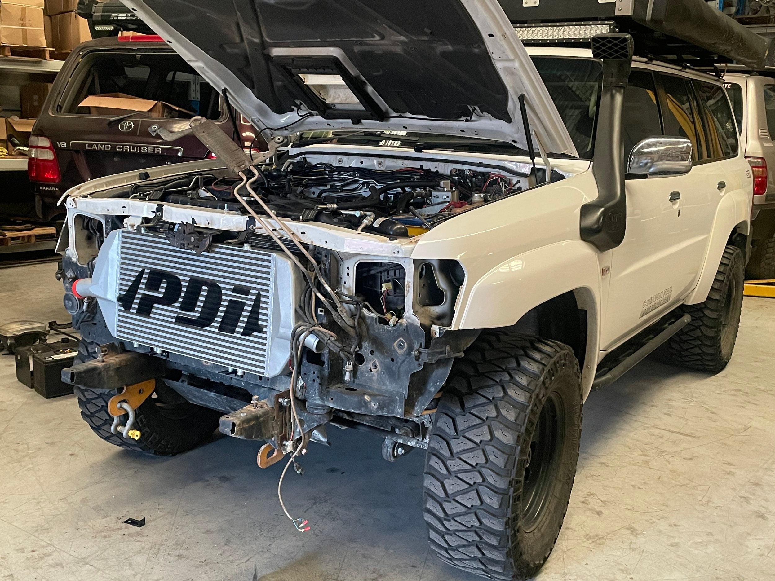 PDI+Mk2+GU+ZD30+CRD+Intercooler+mounted