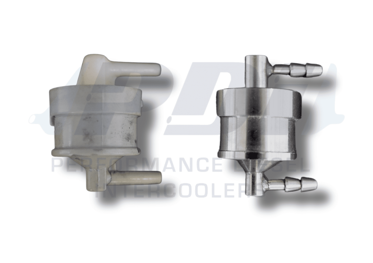 PDI MAP sensor filter compared with factory plastic filter
