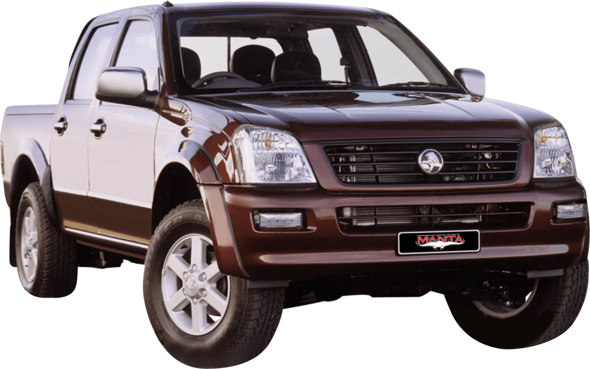 Manta 3in Turbo Back Exhaust - Holden Rodeo RA 3.0L 4JH1TC Turbo Diesel Cab Chassis LWB 2003-2006