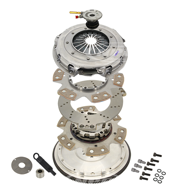 NPC 260mm Carbotic Button Twin Plate Sprung Center Kit - Holden Commodore 1999-2007
