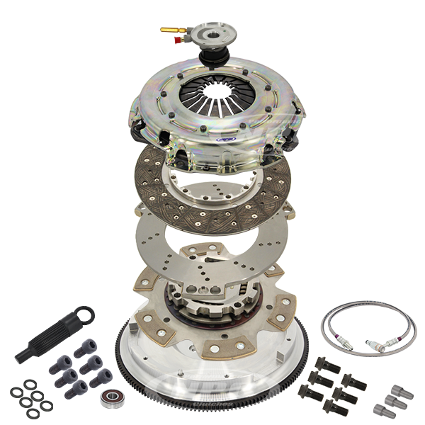 NPC 260mm Multi Friction Twin Plate Coppermix Organic and Button Combination - Holden Commodore 2006-2011