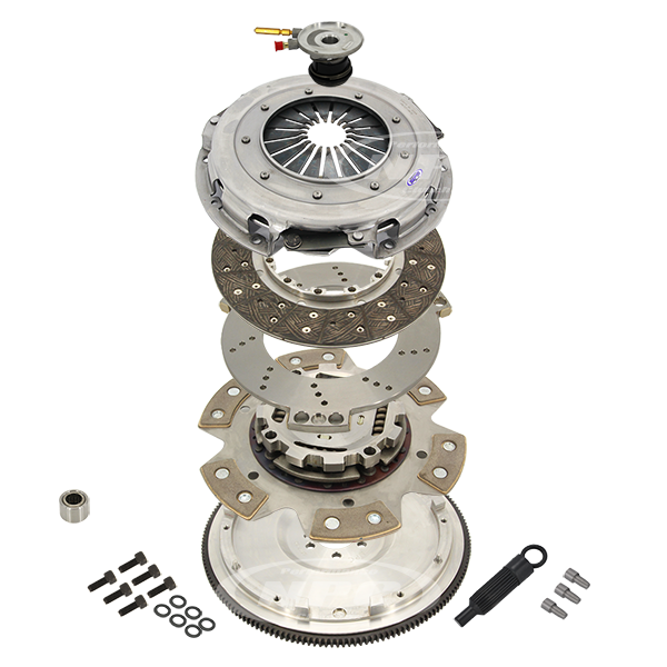 NPC 260mm Multi-friction Twin Plate Coppermix Organic & Button Combination - Holden Commodore 1999-2007